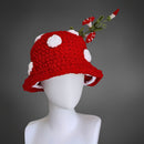 Crochet Mushroom Hat