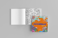 Psychedelic Trippy Relax Soothing Coloring Book