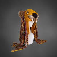 Majestic Lion King Crochet Headpiece