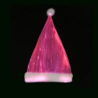 LED Glowing Christmas Hat (Multi-Colored Rechargeable)