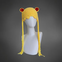 Anime Handknit Beanie/Knit Wigs