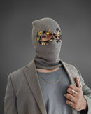 Heavy-beaded Luxury Robber Mask Set