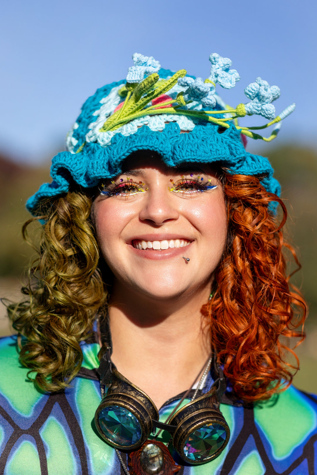 Crochet Cherry Hat