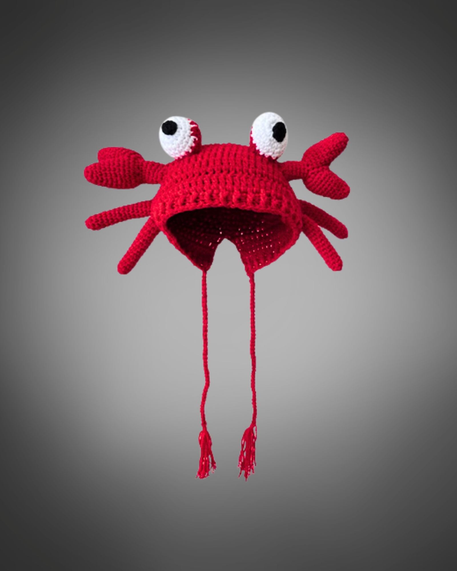 Crab Handknit Beanie