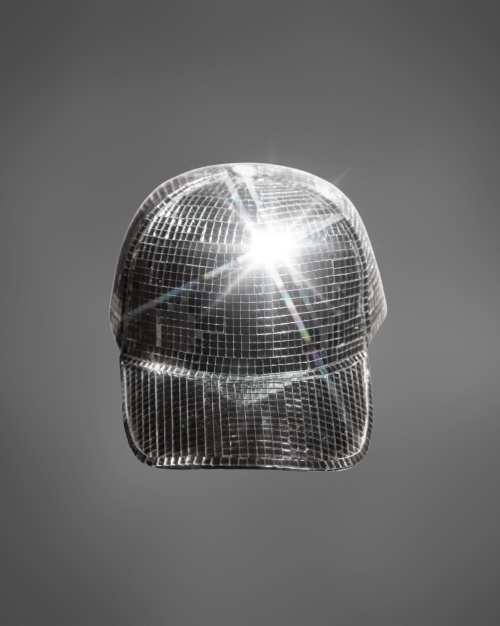 Disco Ball Mirror Hat